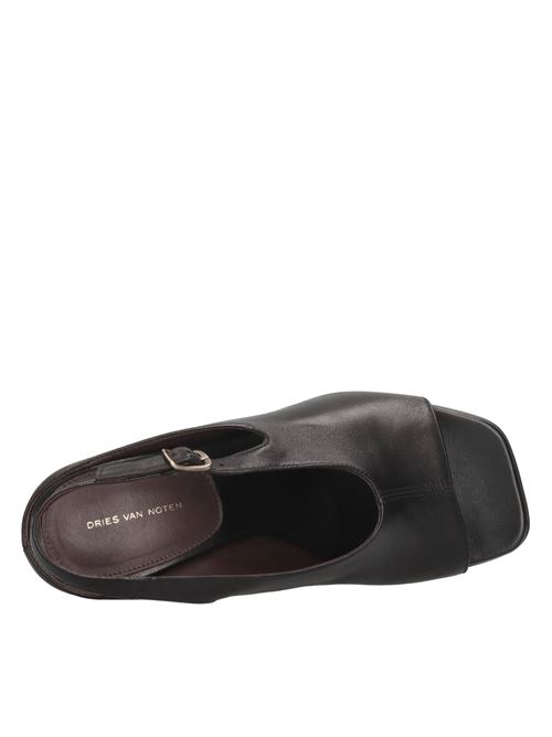 Sandali in pelle DRIES VAN NOTEN | WW202/027/H80 QU101NERO